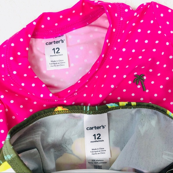🚫SOLD🚫 Carter’s 12 mo 2 piece swimsuit - Picture 3 of 5